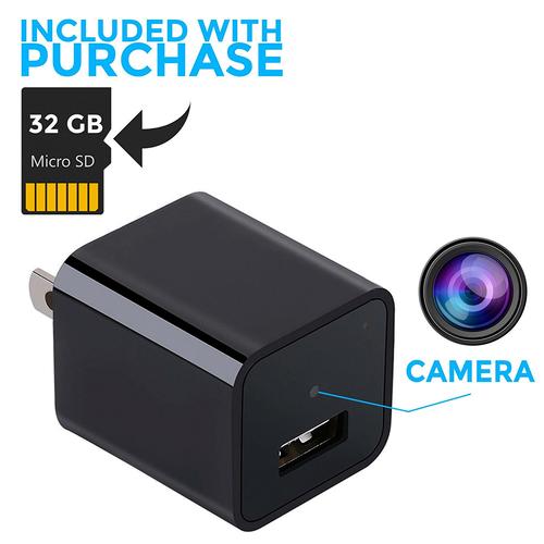 Hidden Camera USB Charger