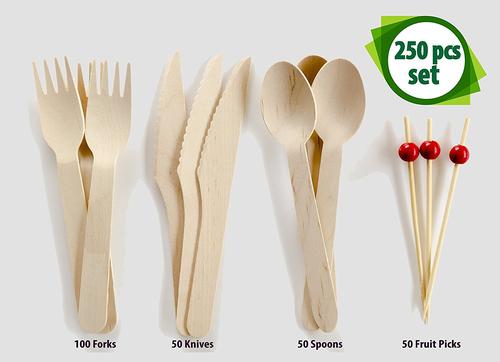 Wooden Cutlery Set