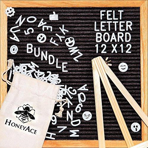 Felt Letter Board With Stand