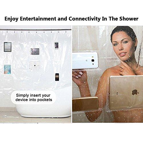 Shower Curtain With Pockets