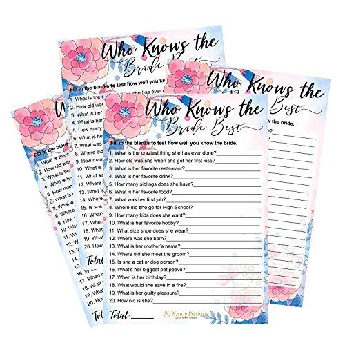 Bridal Shower Games